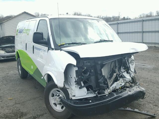 1GCWGAFGXG1164506 - 2016 CHEVROLET EXPRESS G2 WHITE photo 1