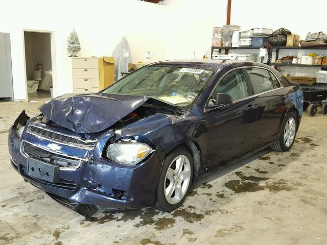 1G1ZG57B49F185843 - 2009 CHEVROLET MALIBU LS ლურჯი ფოტო 2