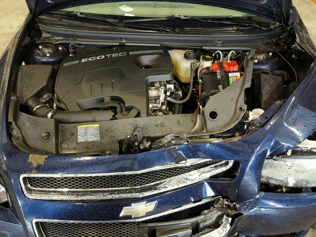 1G1ZG57B49F185843 - 2009 CHEVROLET MALIBU LS ლურჯი ფოტო 7