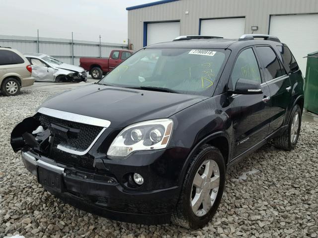 1GKER23748J254028 - 2008 GMC ACADIA SLT შავი ფოტო 2