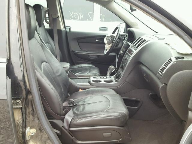 1GKER23748J254028 - 2008 GMC ACADIA SLT შავი ფოტო 5