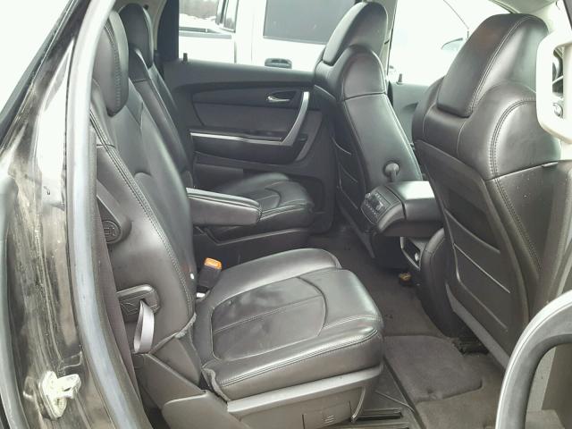 1GKER23748J254028 - 2008 GMC ACADIA SLT შავი ფოტო 6