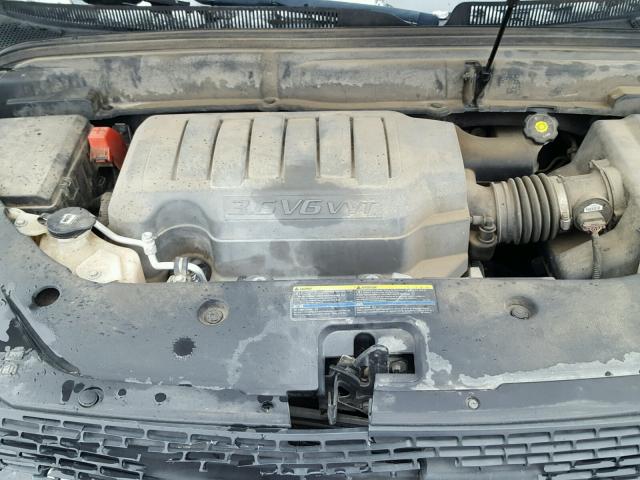 1GKER23748J254028 - 2008 GMC ACADIA SLT შავი ფოტო 7