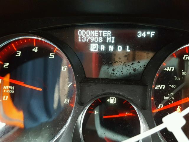 1GKER23748J254028 - 2008 GMC ACADIA SLT შავი ფოტო 8