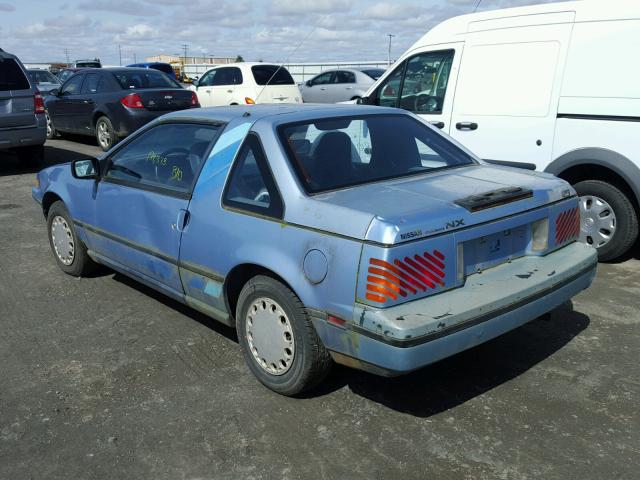 JN1PN34S9JM013534 - 1988 NISSAN PULSAR NX BLUE photo 3