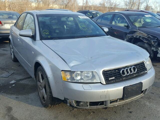 WAULC68E95A068822 - 2005 AUDI A4 1.8T QU SILVER photo 1