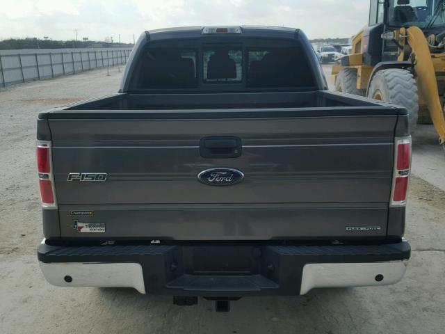 1FTFW1CF3CKD99770 - 2012 FORD F150 SUPER CHARCOAL photo 6