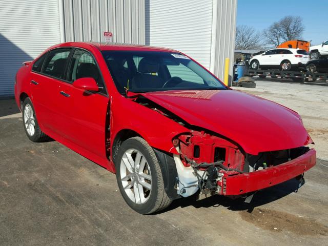 2G1WC5E34D1194102 - 2013 CHEVROLET IMPALA LTZ RED photo 1