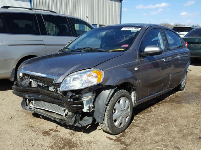 KL1TD56618B044719 - 2008 CHEVROLET AVEO BASE Boz foto 2