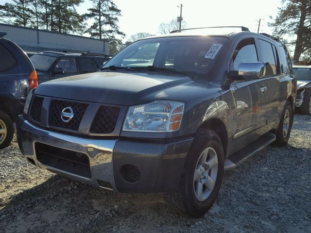 5N1AA08A44N716242 - 2004 NISSAN ARMADA SE GRAY photo 2