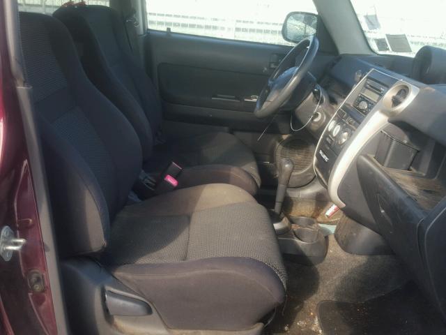 JTLKT324050174776 - 2005 TOYOTA SCION XB 栗色 照片 5