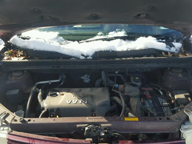 JTLKT324050174776 - 2005 TOYOTA SCION XB 栗色 照片 7