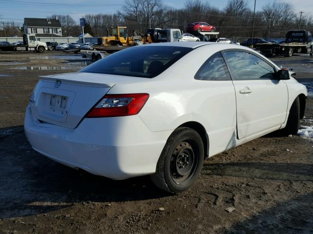 2HGFG1B62AH514167 - 2010 HONDA CIVIC LX WHITE photo 4