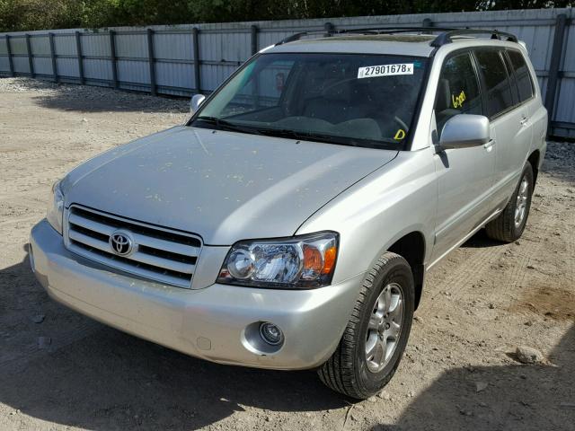 JTEGP21AX70128376 - 2007 TOYOTA HIGHLANDER SILVER photo 2