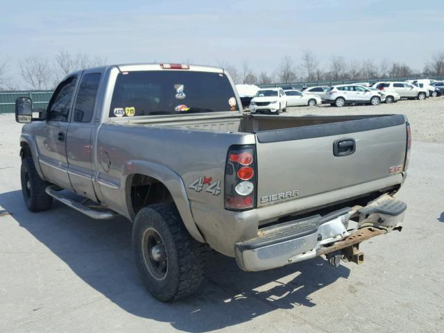 1GTHK29U41E243510 - 2001 GMC SIERRA K25 TAN photo 3