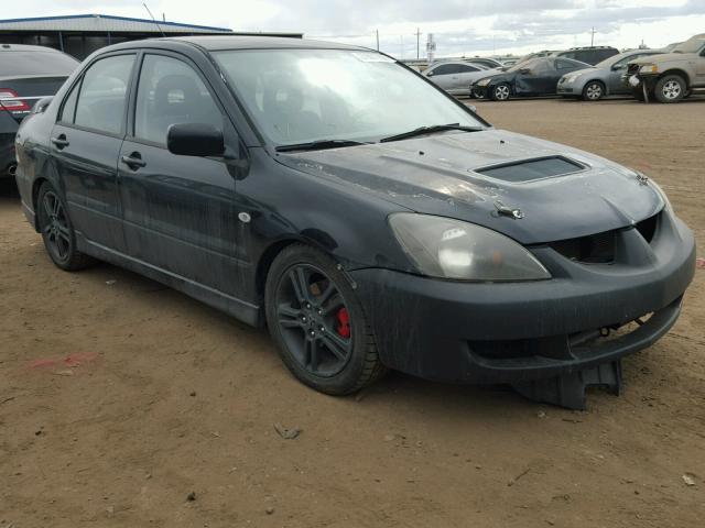 JA3AJ66F64U023621 - 2004 MITSUBISHI LANCER RAL BLACK photo 1