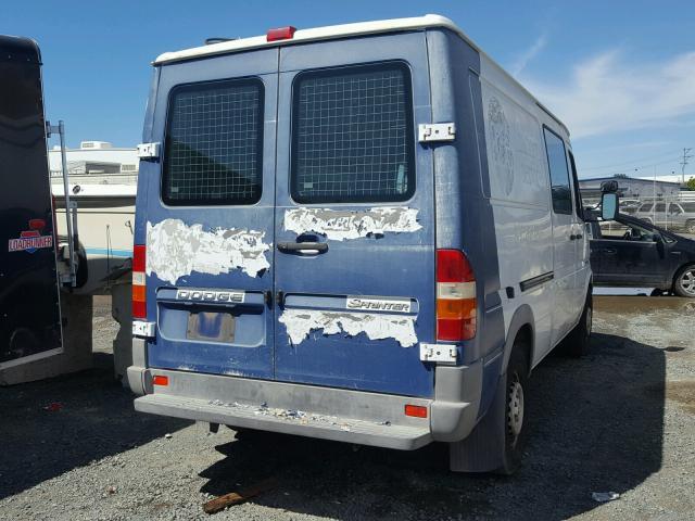 WD0PD644255842780 - 2005 DODGE SPRINTER 2 WHITE photo 4