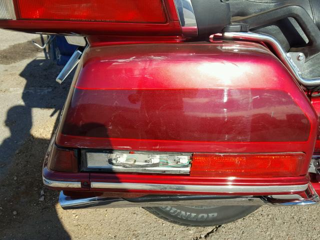 1HFSC2230WA004755 - 1998 HONDA GL1500 SE RED photo 9