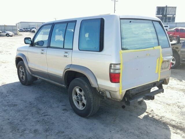 JACDJ58X227J10862 - 2002 ISUZU TROOPER S BEIGE photo 3