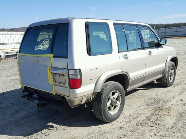 JACDJ58X227J10862 - 2002 ISUZU TROOPER S BEIGE photo 4