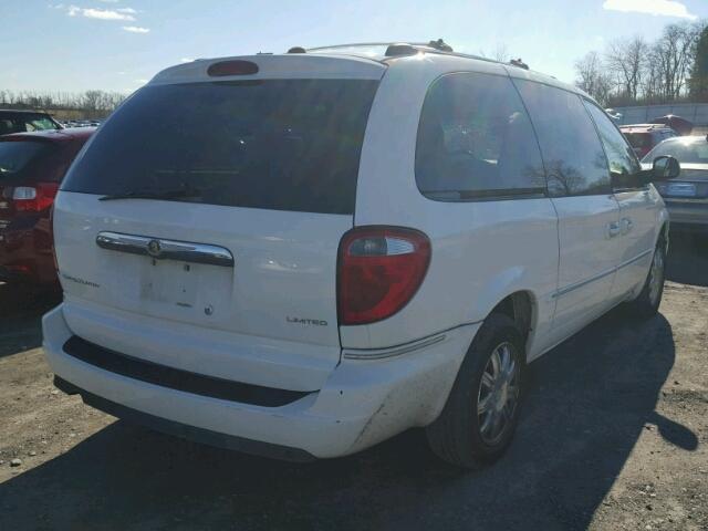 2C8GP64L15R587600 - 2005 CHRYSLER TOWN & COU WHITE photo 4