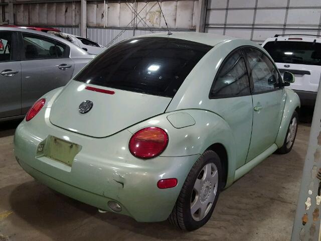 3VWCF21C8YM438299 - 2000 VOLKSWAGEN NEW BEETLE 绿色 照片 4