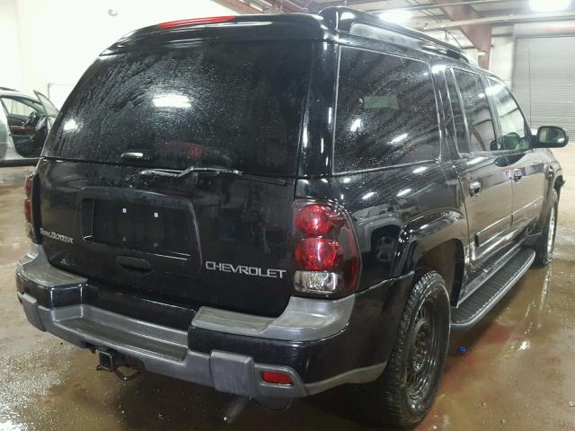 1GNET16S936170670 - 2003 CHEVROLET TRAILBLAZE BLACK photo 4