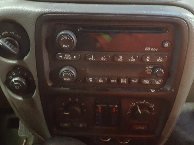 1GNET16S936170670 - 2003 CHEVROLET TRAILBLAZE BLACK photo 9