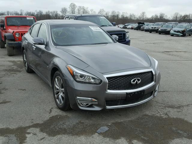 JN1BY1ARXGM270315 - 2016 INFINITI Q70 3.7 GRAY photo 1