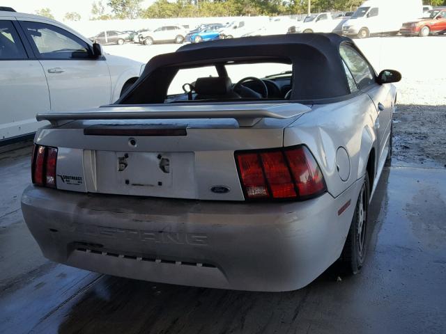 1FAFP44473F345656 - 2003 FORD MUSTANG GRAY photo 4