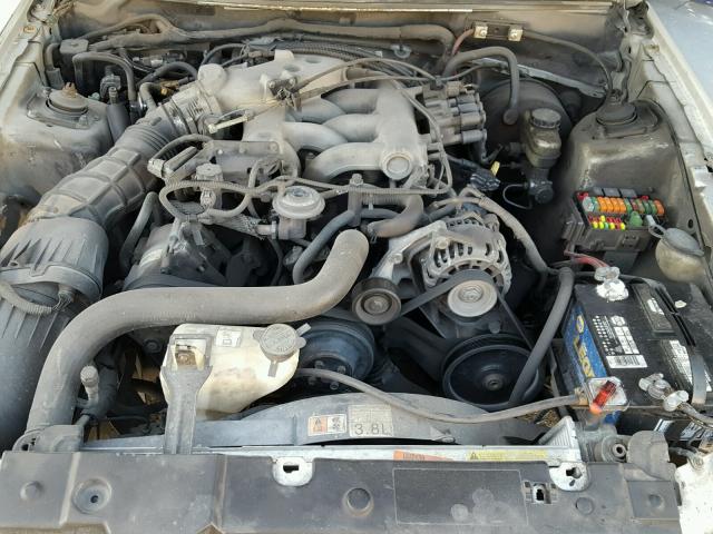 1FAFP44473F345656 - 2003 FORD MUSTANG GRAY photo 7