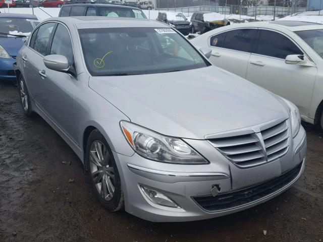 KMHGC4DD1DU210286 - 2013 HYUNDAI GENESIS 3. SILVER photo 1