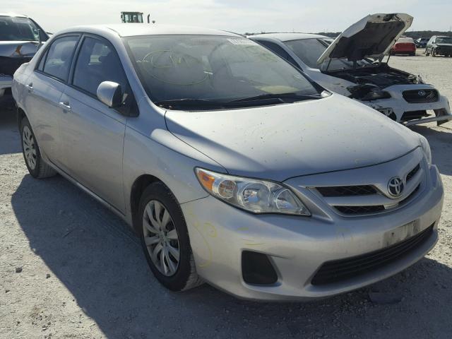 5YFBU4EE6CP017470 - 2012 TOYOTA COROLLA BA SILVER photo 1