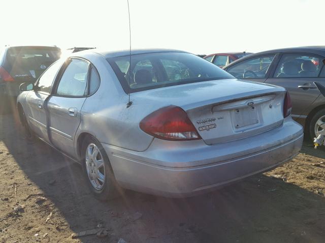 1FAFP53U95A310608 - 2005 FORD TAURUS SE SILVER photo 3