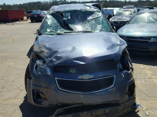 2GNALBEK3D6418042 - 2013 CHEVROLET EQUINOX LS BLUE photo 9