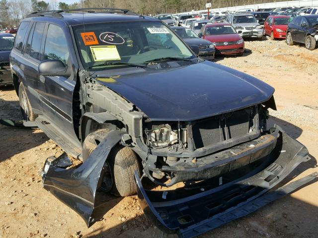 1GNDS13S352144692 - 2005 CHEVROLET TRAILBLAZE BLACK photo 1