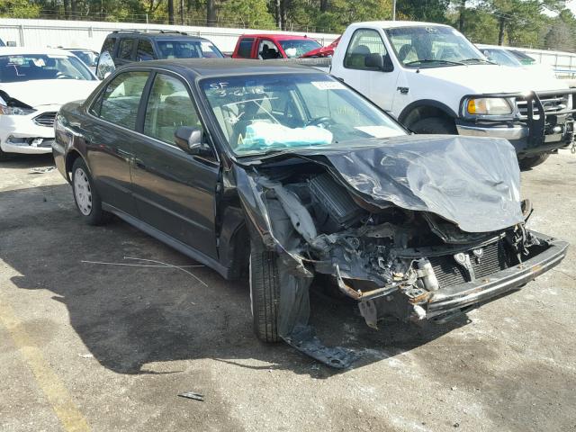 JHMCG56482C004961 - 2002 HONDA ACCORD LX BLACK photo 1