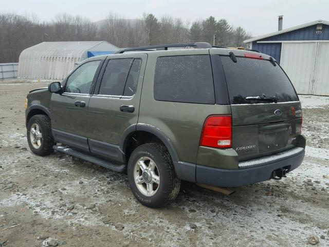 1FMZU73W63UC72856 - 2003 FORD EXPLORER X GREEN photo 3