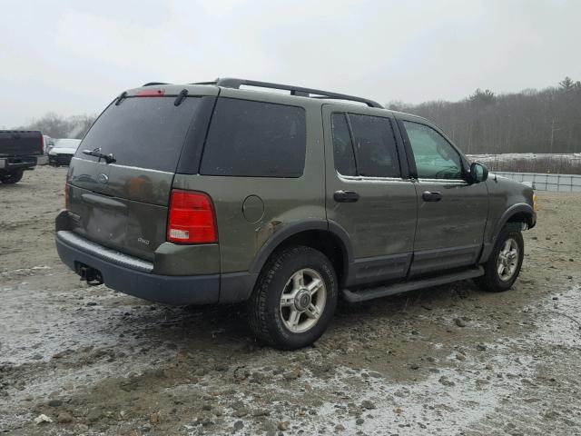 1FMZU73W63UC72856 - 2003 FORD EXPLORER X GREEN photo 4