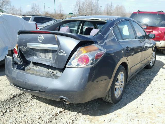 1N4AL2AP6CN439784 - 2012 NISSAN ALTIMA BAS CHARCOAL photo 4