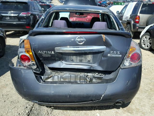 1N4AL2AP6CN439784 - 2012 NISSAN ALTIMA BAS CHARCOAL photo 9