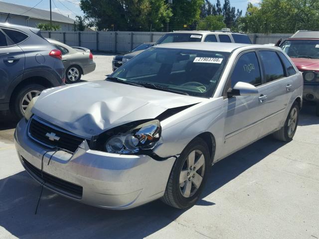 1G1ZT61886F294896 - 2006 CHEVROLET MALIBU MAX SILVER photo 2