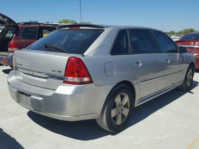 1G1ZT61886F294896 - 2006 CHEVROLET MALIBU MAX SILVER photo 4