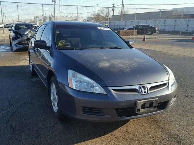 1HGCM553X7A100615 - 2007 HONDA ACCORD SE GRAY photo 1