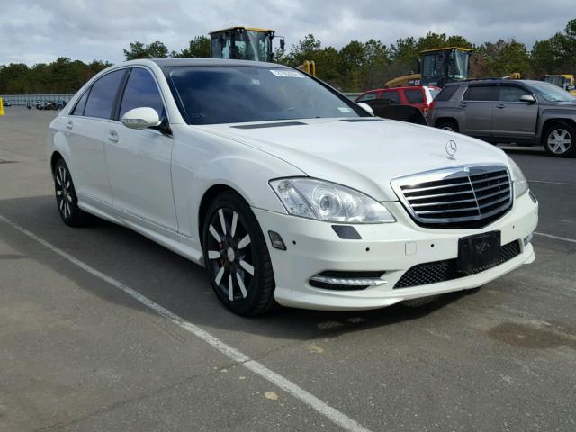 WDDNG86X38A156646 - 2008 MERCEDES-BENZ S 550 4MAT WHITE photo 1