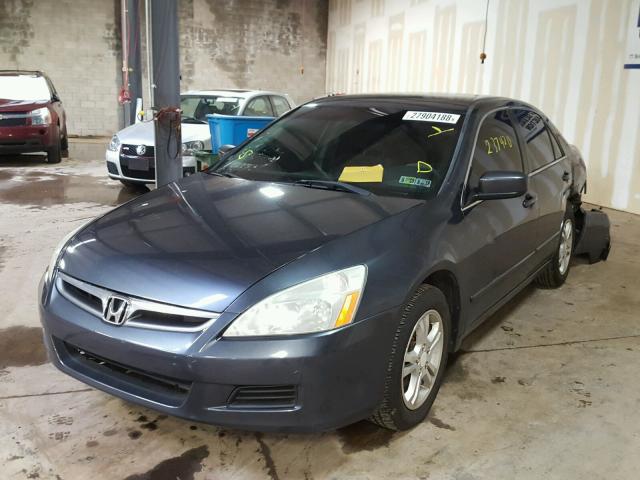 1HGCM56327A228376 - 2007 HONDA ACCORD SE CHARCOAL photo 2