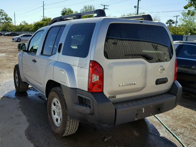 5N1AN08U88C516464 - 2008 NISSAN XTERRA OFF SILVER photo 3