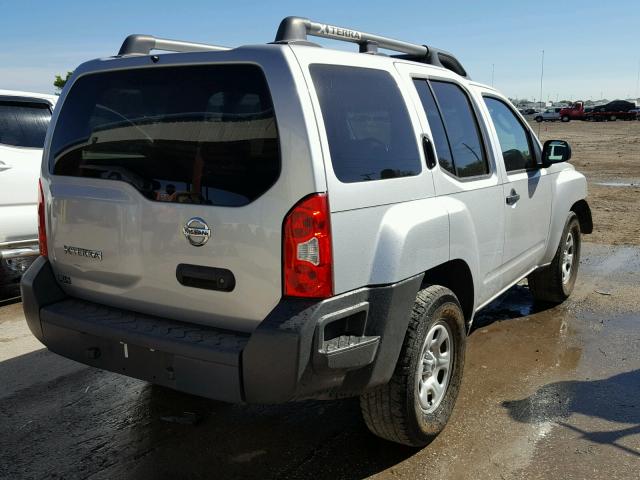 5N1AN08U88C516464 - 2008 NISSAN XTERRA OFF SILVER photo 4