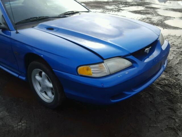 1FAFP42X3WF144239 - 1998 FORD MUSTANG GT BLUE photo 9