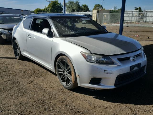 JTKJF5C70D3048734 - 2013 TOYOTA SCION TC 银色 照片 1